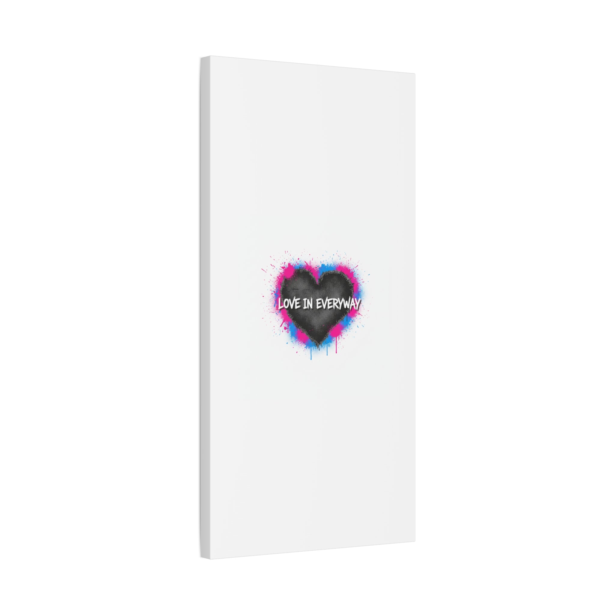 Love in Everyway Heart Canvas | Soft Grunge Hearts, Punk Heart Poster