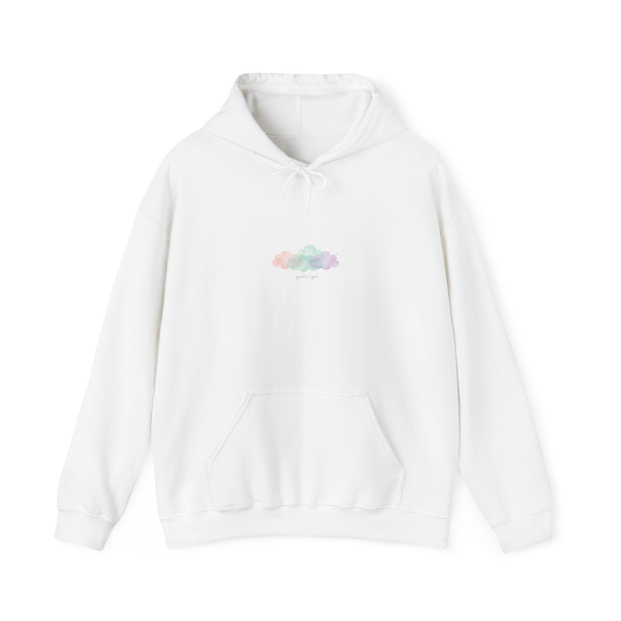 Dreamy Pastel Cloud Hoodie | pastel winter design, dreamy gradient
