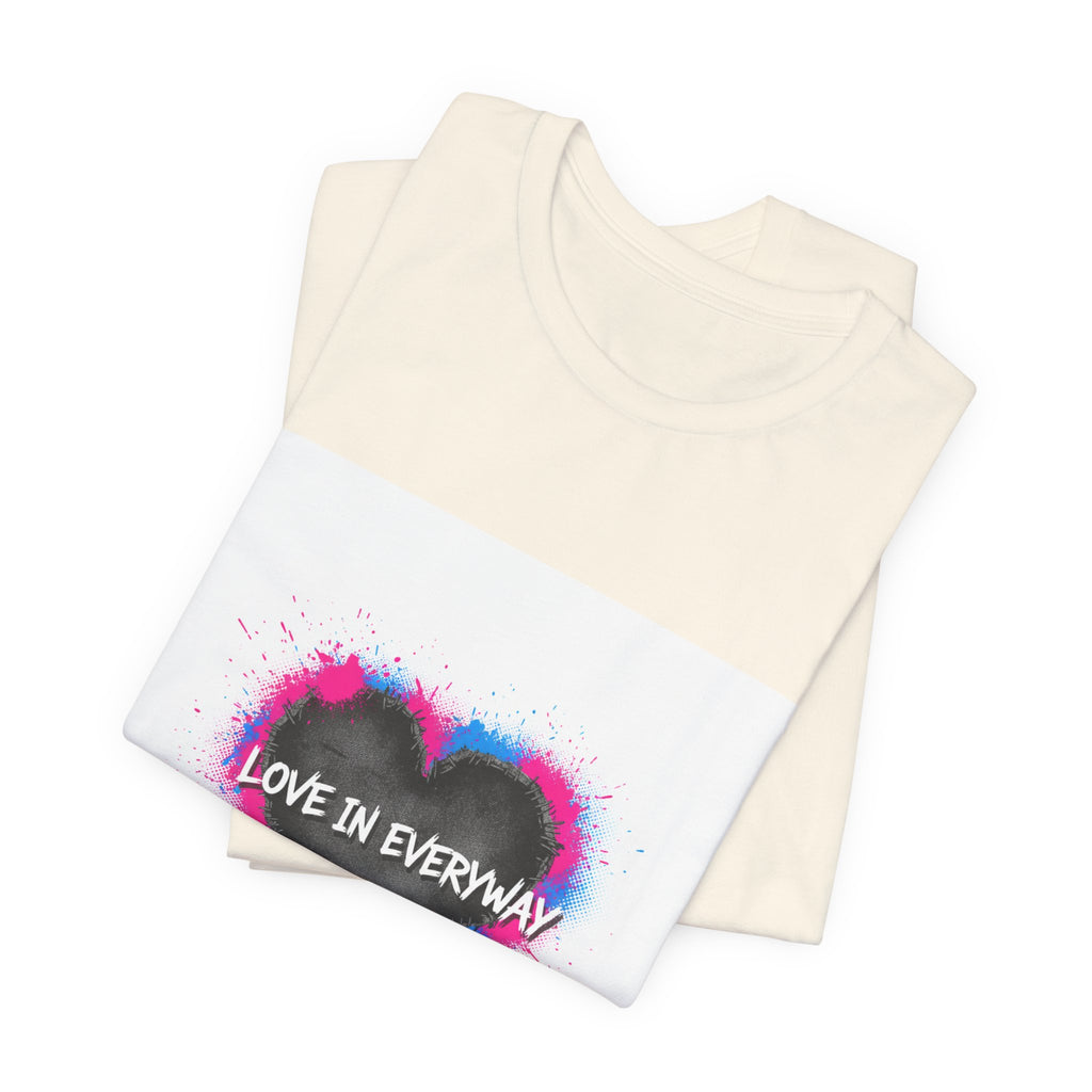 Distressed Graffiti Heart Tee | grunge heart shirt, punk heart design
