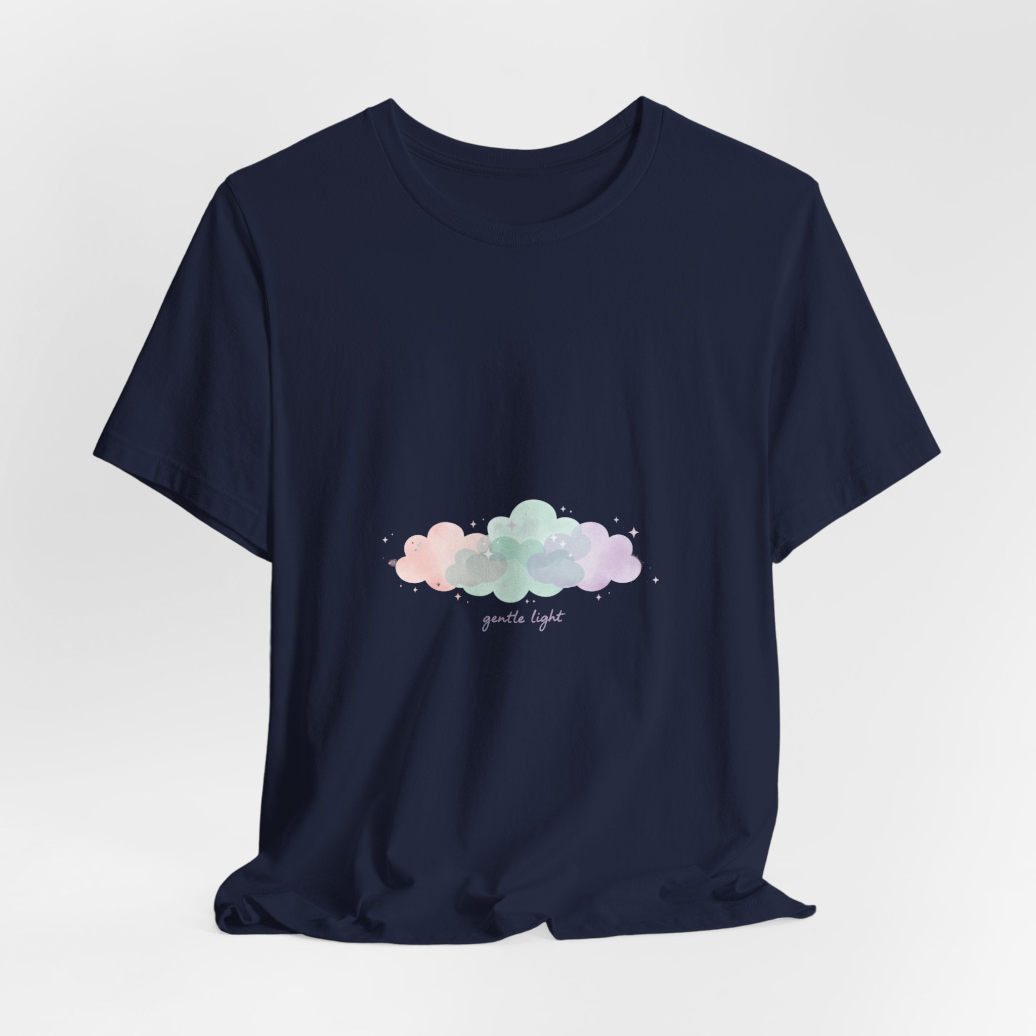 Dreamy Pastel Cloud Tee | pastel winter design, soft spring vibe