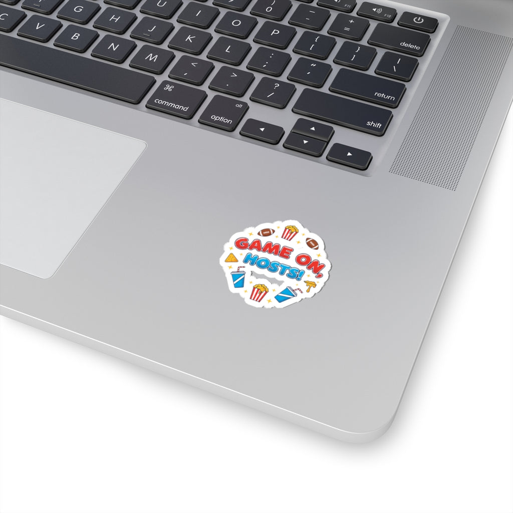 Game On Hosts Sticker | Super Bowl Party, Game Day Humor