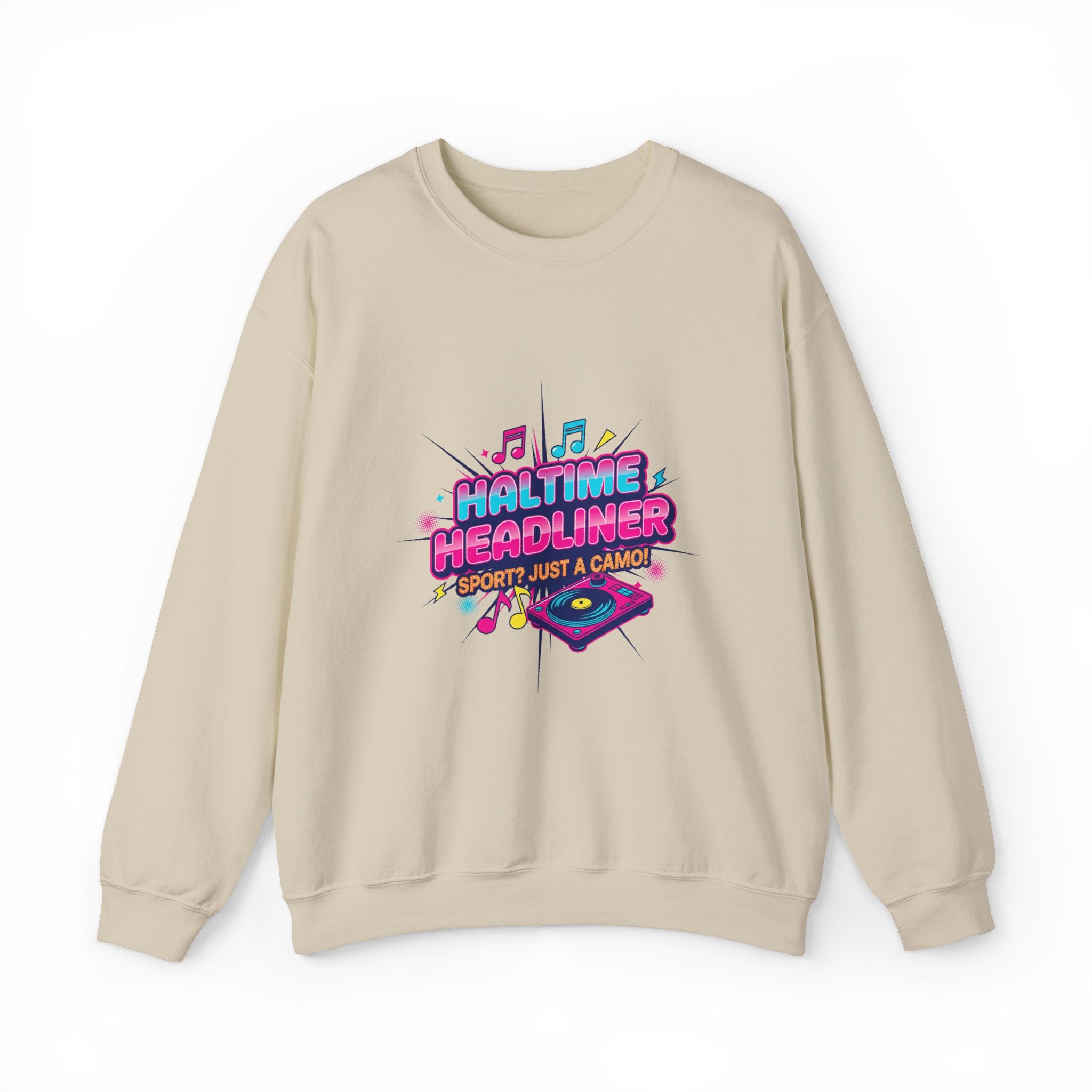 Halftime Headliner Crewneck Sweatshirt | football concert shirt, halftime meme tee