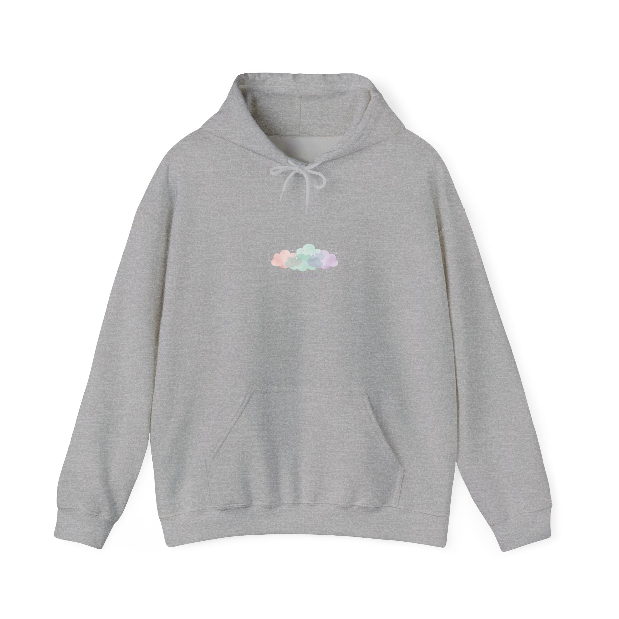 Dreamy Pastel Cloud Hoodie | pastel winter design, dreamy gradient