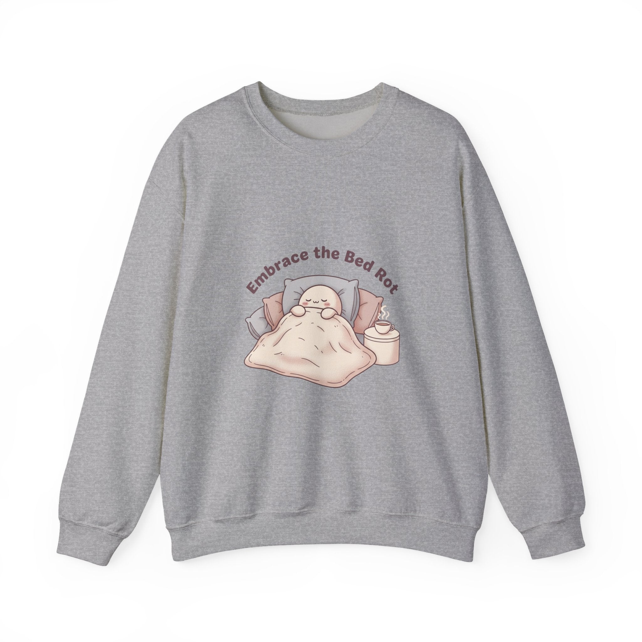 Embrace the Bed Rot Crewneck Sweatshirt | sleepy humor, nap club