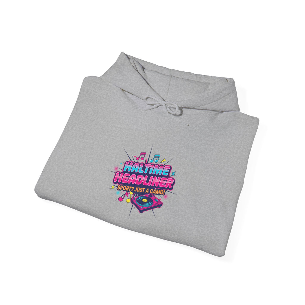 Halftime Headliner Hoodie | halftime concert shirt, big game music joke