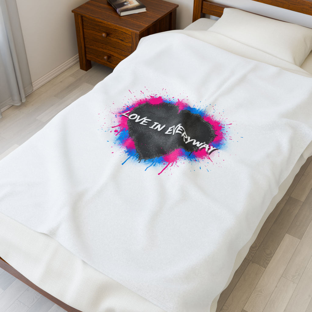 Grunge Heart Spray Paint Blanket | Soft Grunge Hearts, Distressed Love