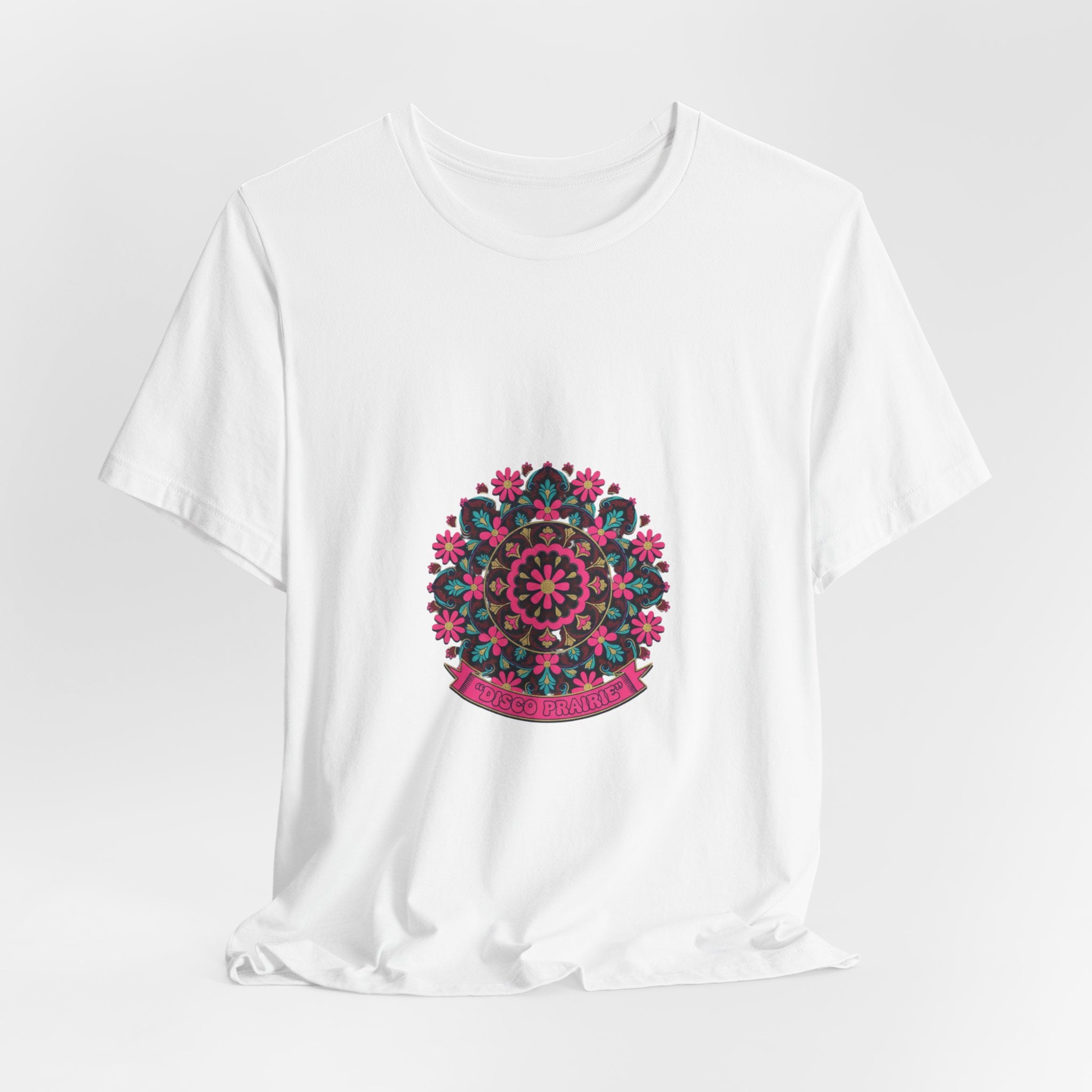 Disco Floral Paisley Mandala Tee | disco florals, vintage paisley print