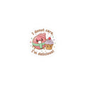 I Donut Care I’m Delicious Donut & Cupcake Sticker | Food Pun, Cute Snack Humor