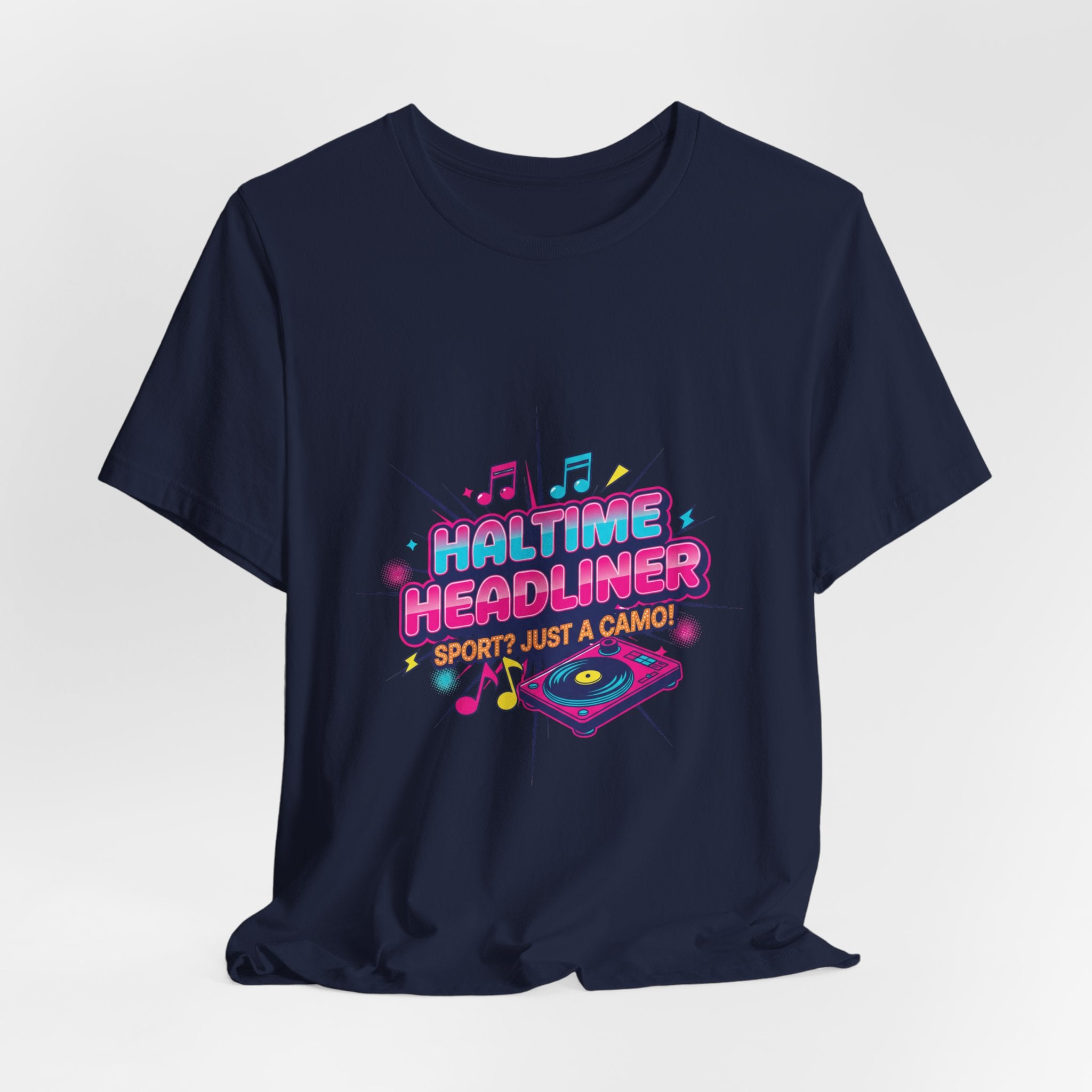 Halftime Headliner Tee | halftime concert shirt, big game music joke