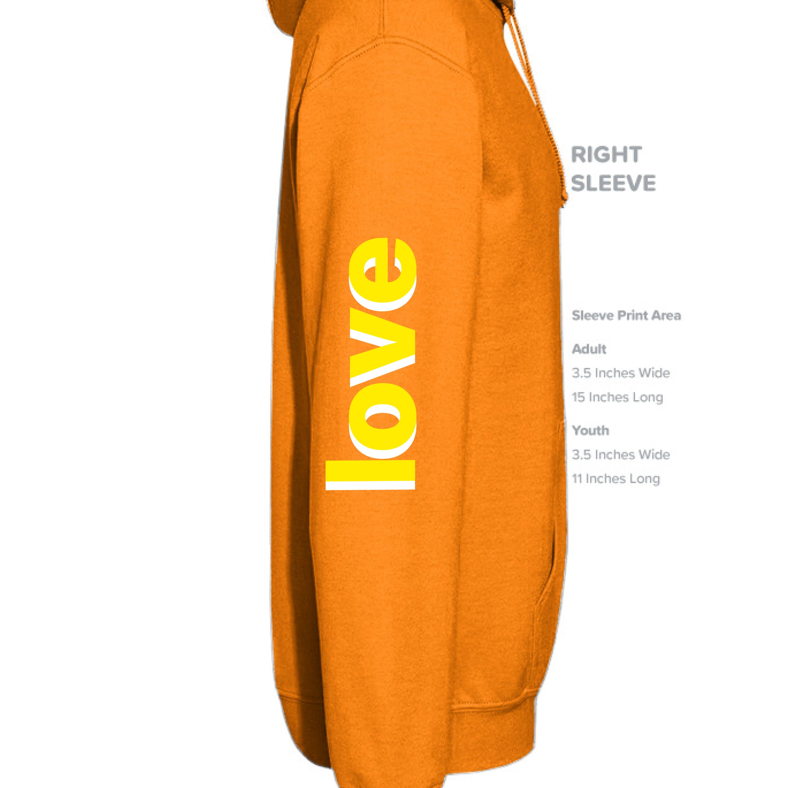 SAFETY ORANGE - SLEEVE_RIGHT