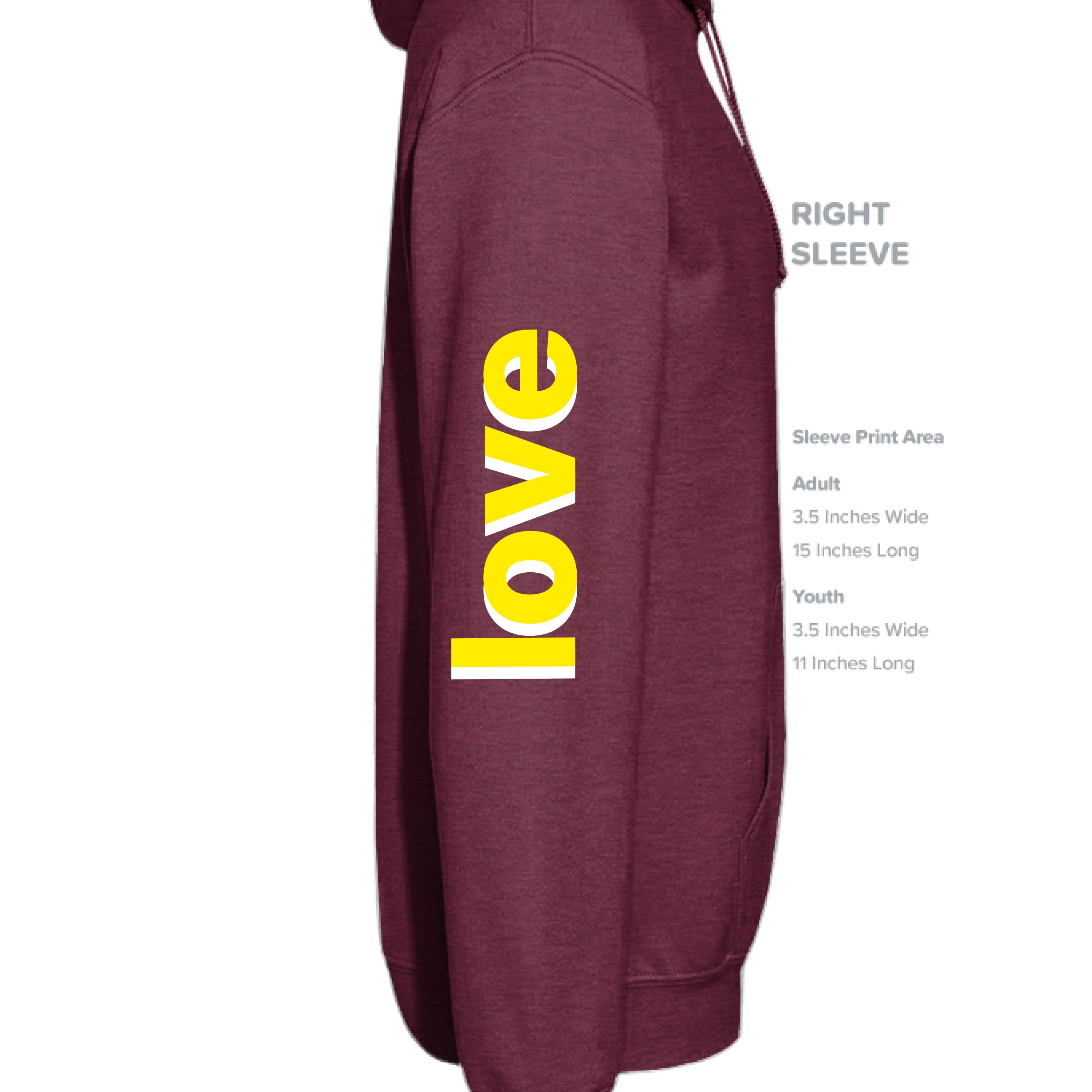 Heather Sport Dark Maroon - SLEEVE_RIGHT